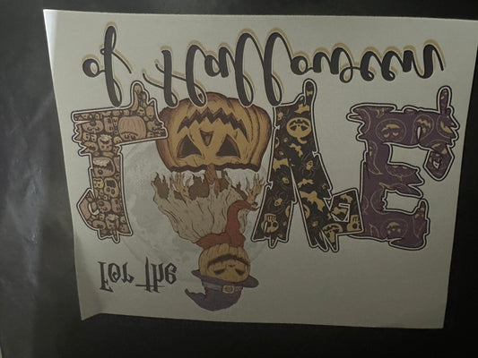 LOVE HALLOWEEN SCREENPRINT